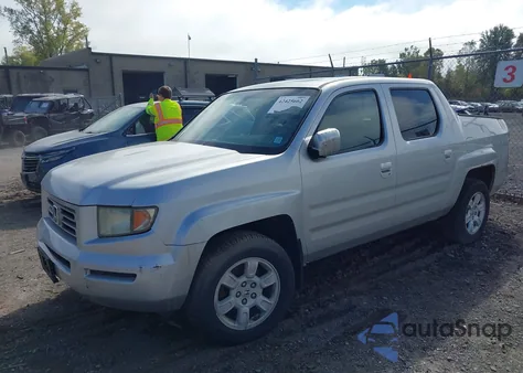 2007 Honda Ridgeline Rtl from USA, damaged, VIN 2HJYK16537H501200